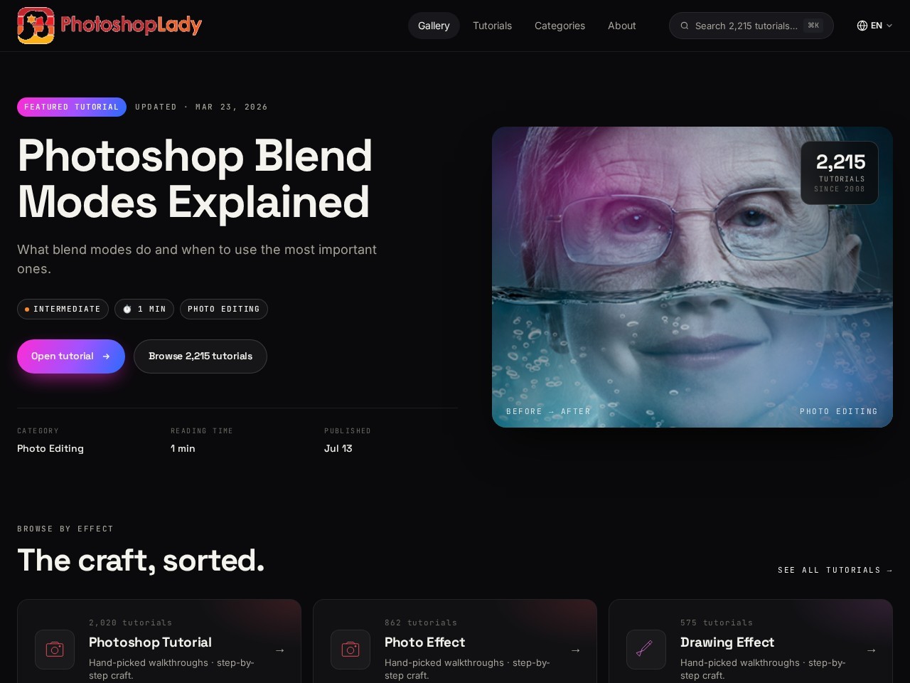 Photoshop Lady