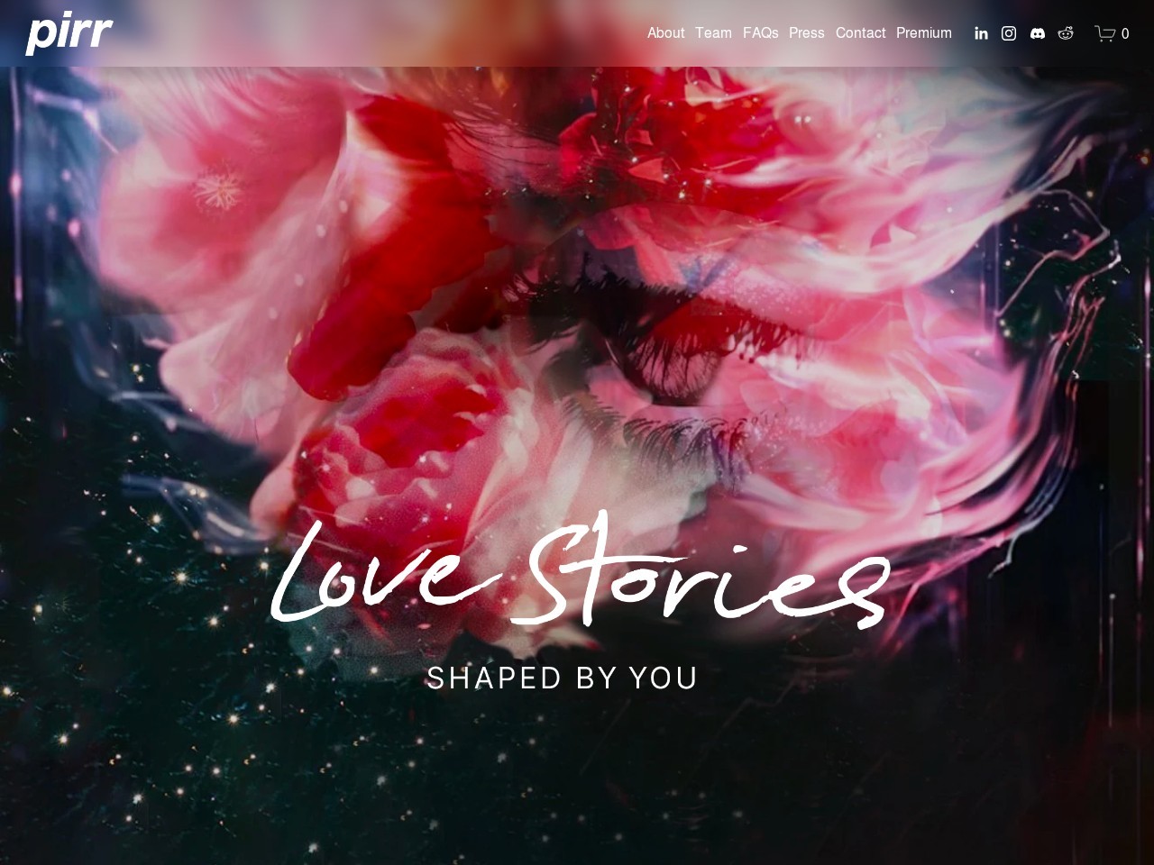 Pirr – 创造个性化的、带有浪漫和辛辣元素的故事