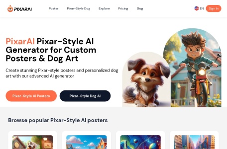 PixarAI-我爱网址导航