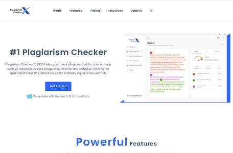 PlagiarismCheckerX