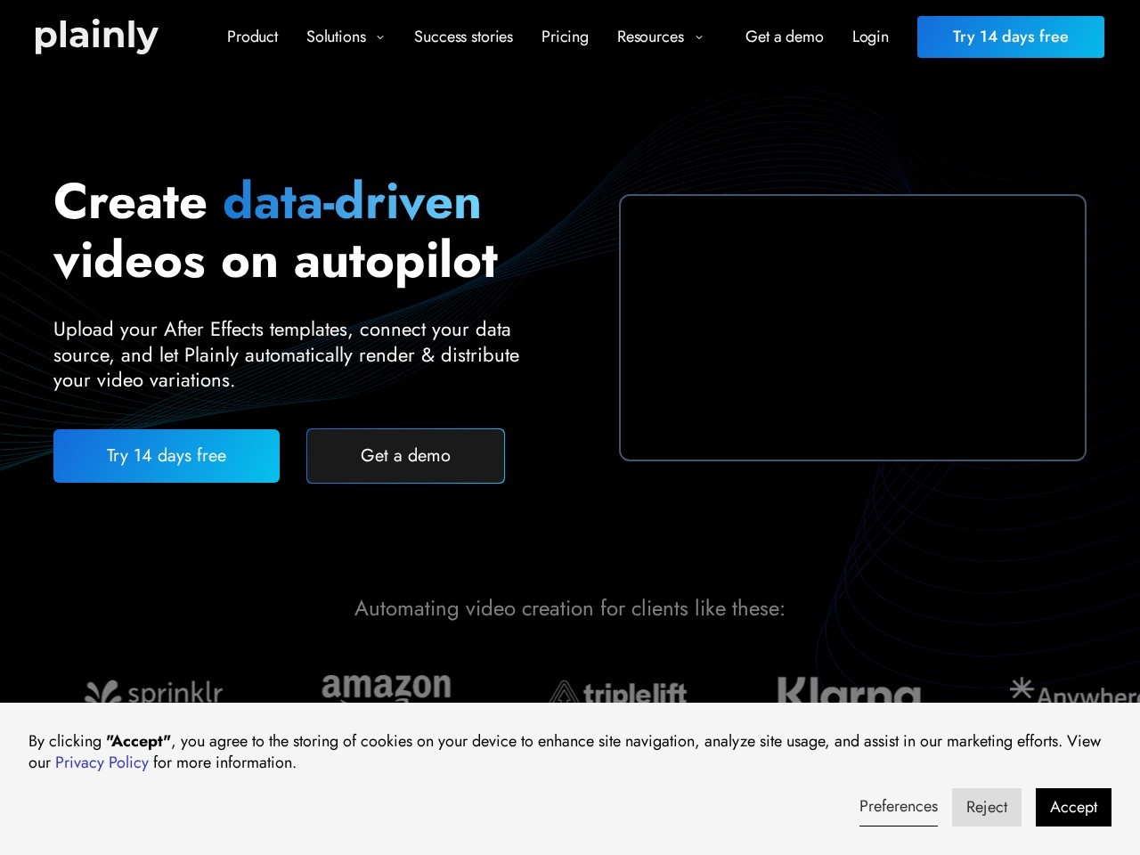 Plainly AI – 视频自动化软件