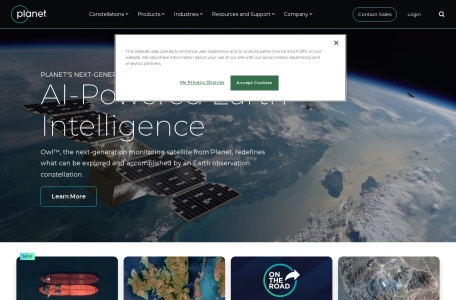 planet卫星网站