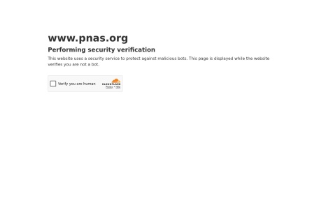 Proceedings of the National Academy of Sciences of the United States of America