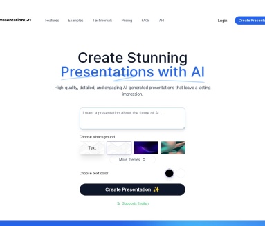 PresentationGPT