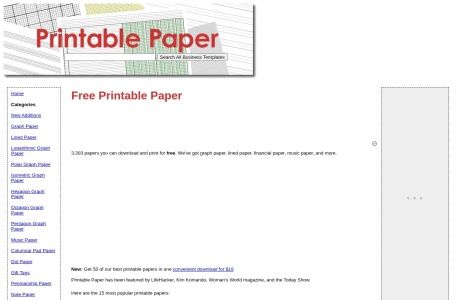 Printable Paper