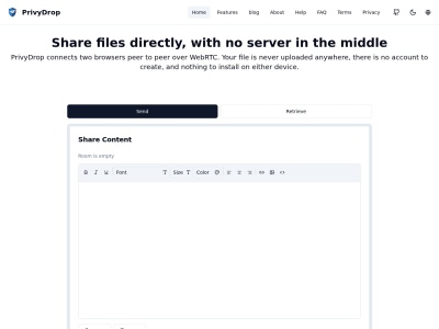 PrivyDrop