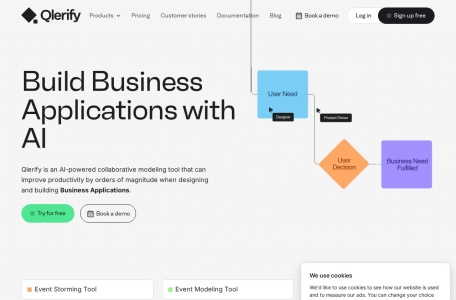 Qlerify Process and Data Modeler