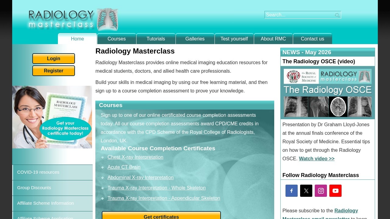 Radiology Masterclass