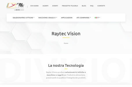 Raytec Vision SpA – 食品行业光学分选与X射线检测设备制造商