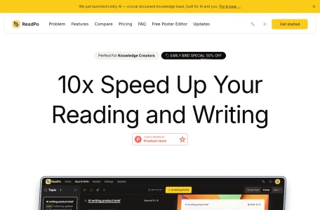 ReadPo – 10x Speed Up Your Reading and Writing