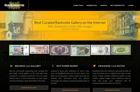 全球纸币收藏网站