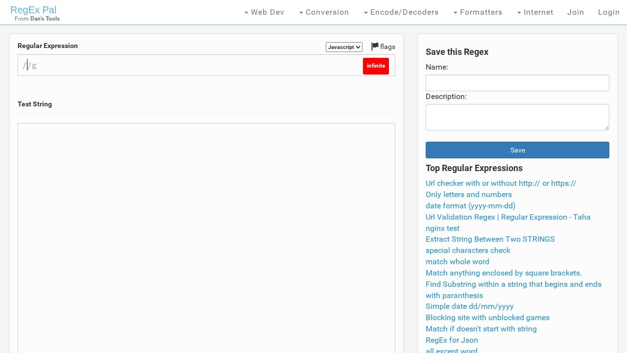 Regex Tester