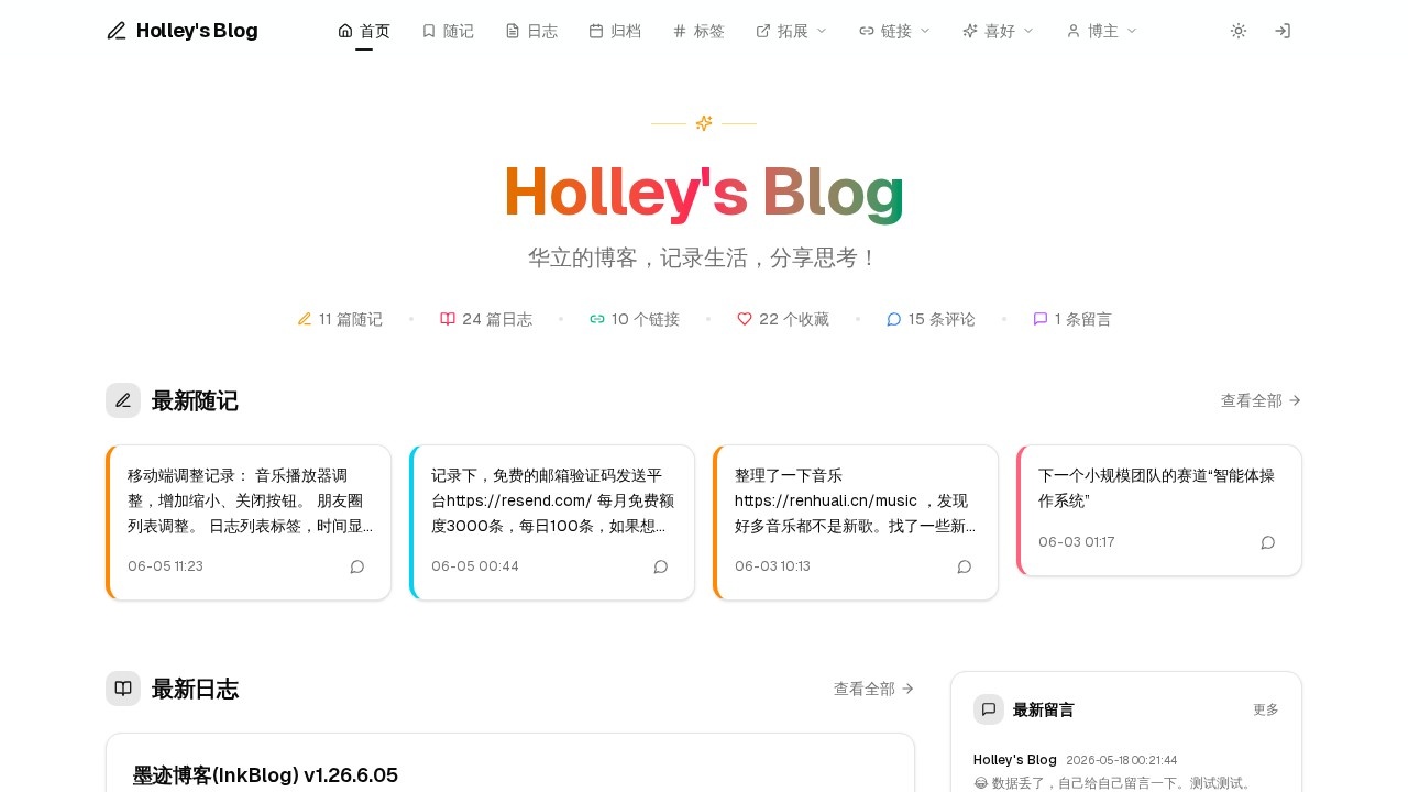 Holley’s Blog