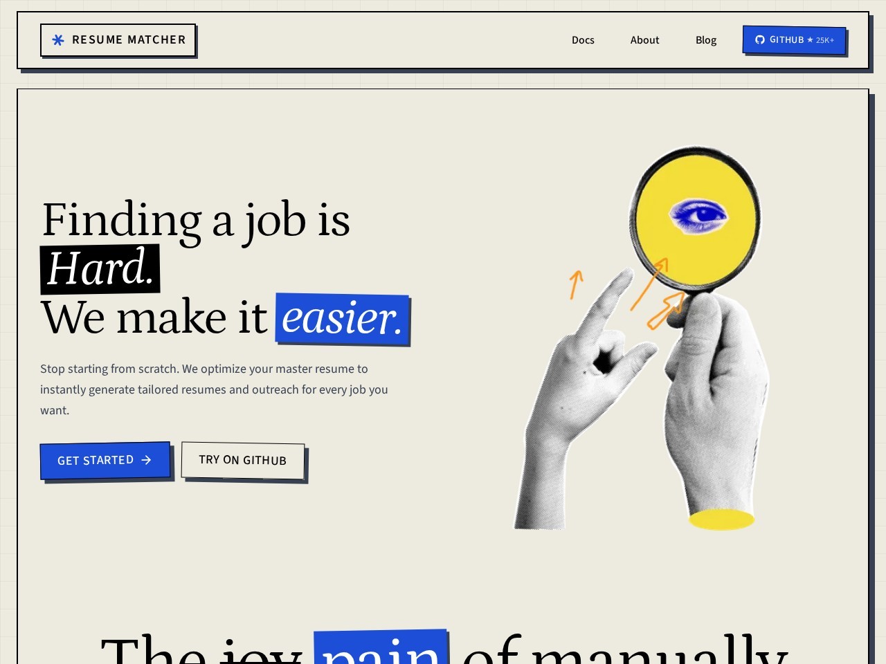 Resume Matcher – 应聘者追踪系统