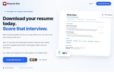 resume star