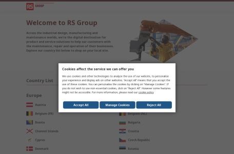 RS Group – 全球工业解决方案与产品分销商