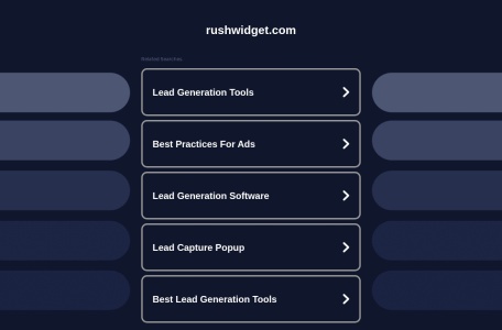 Rush Widget