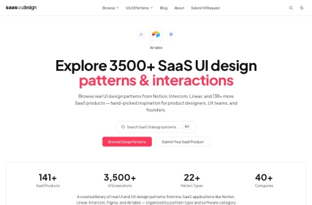 SaaS UI Design