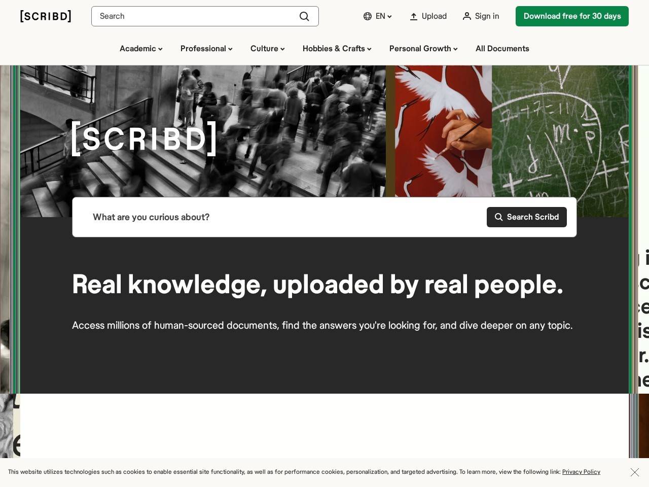 Scribd: Explore