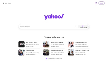 Yahoo搜索