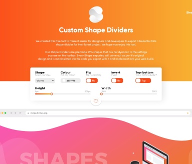 Shapedivider