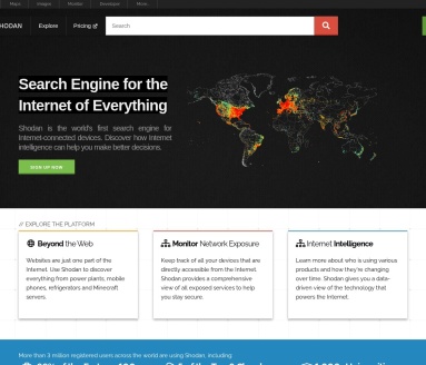 Shodan 网络空间安全搜索引擎