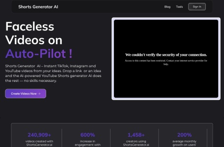 Shorts Generator ai