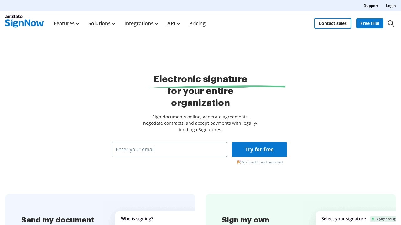 SignNow