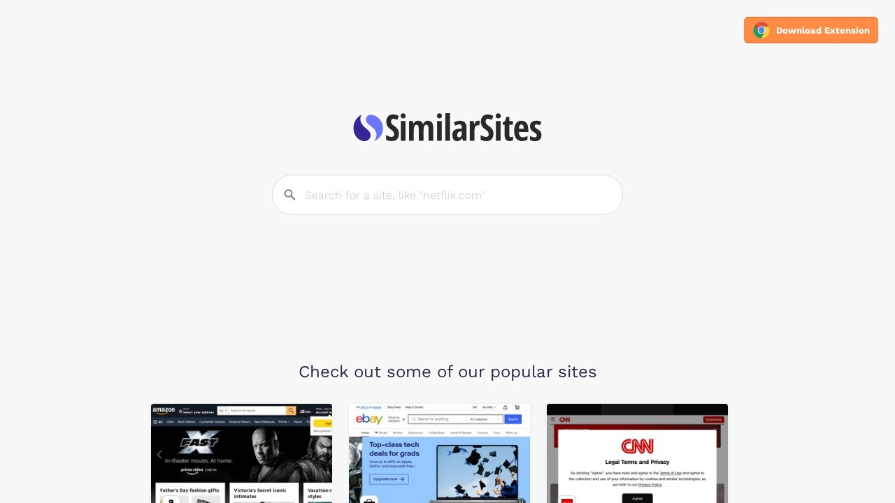 SimilarSites-发现相似的网站