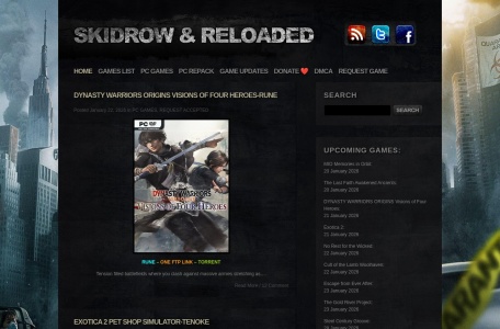 Skidrow & Reloaded Games