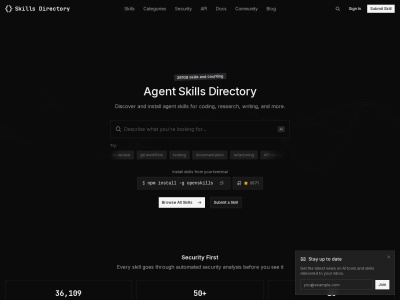 Skills Directory