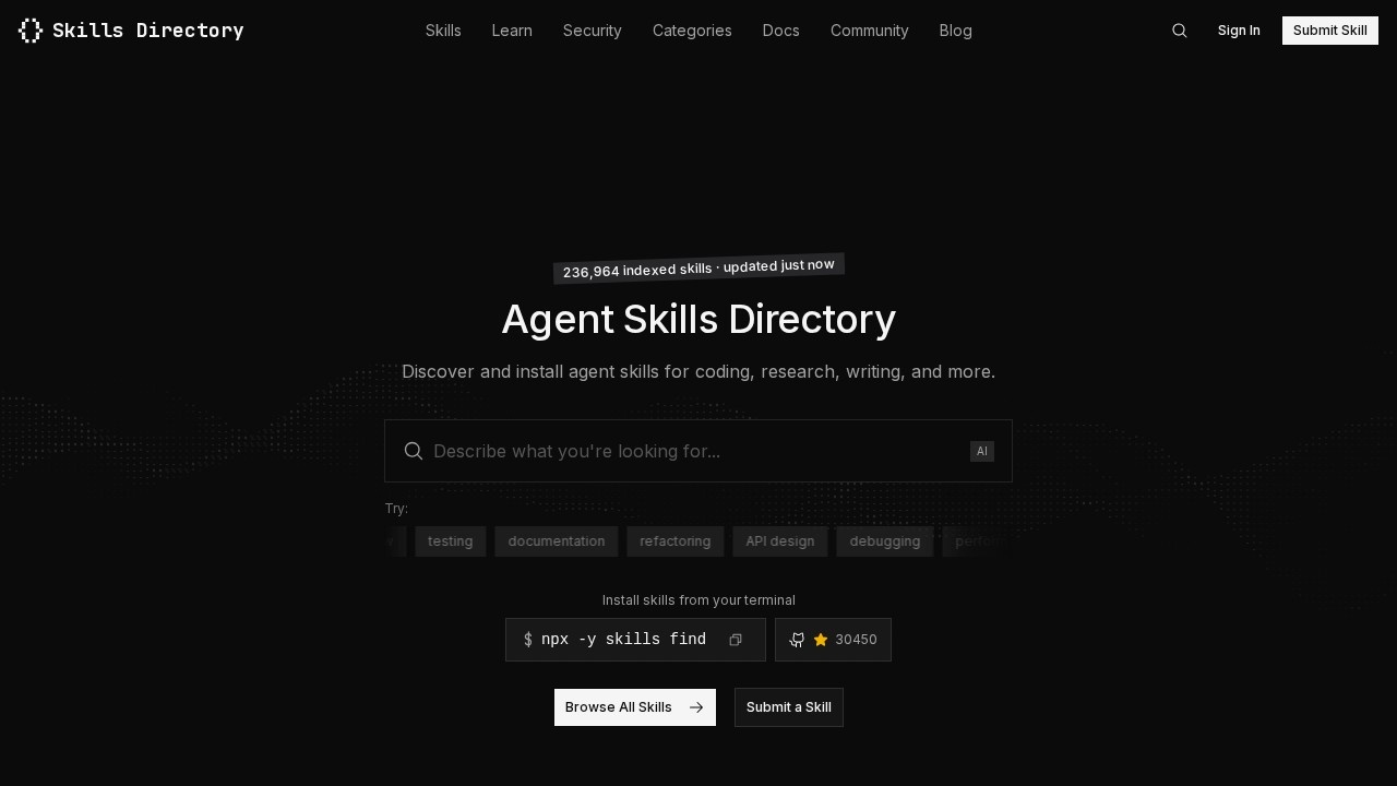 Skills Directory