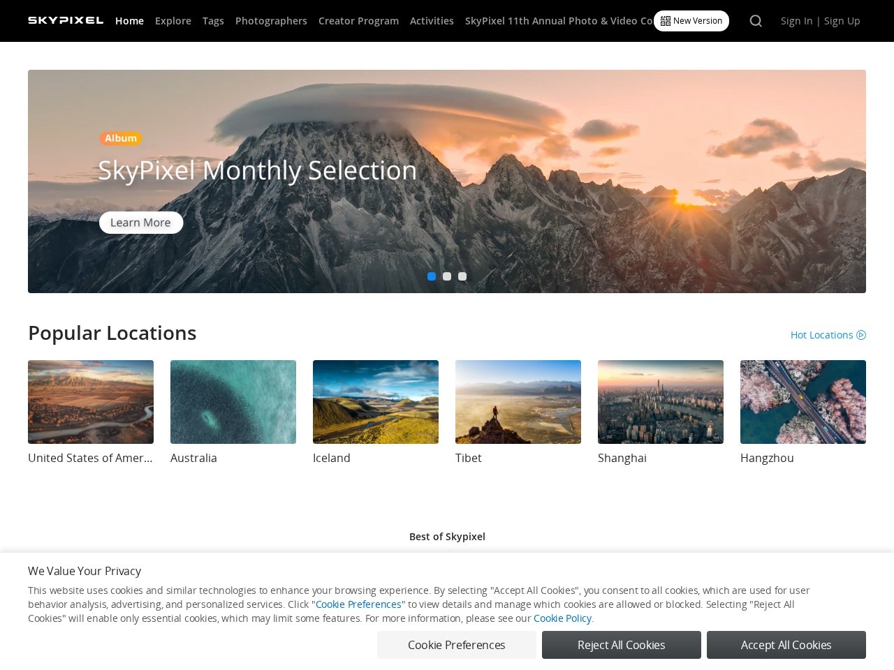 The world’s biggest drone photo and video sharing platform