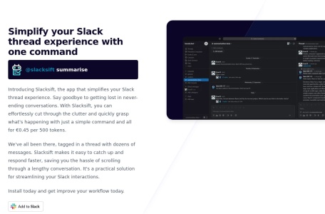 Slacksift翻译站点