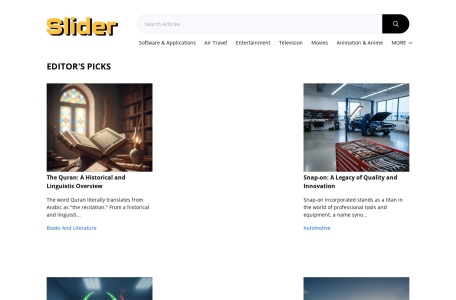 SliderSearch