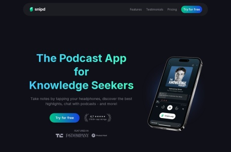 Snipd Podcast Summaries