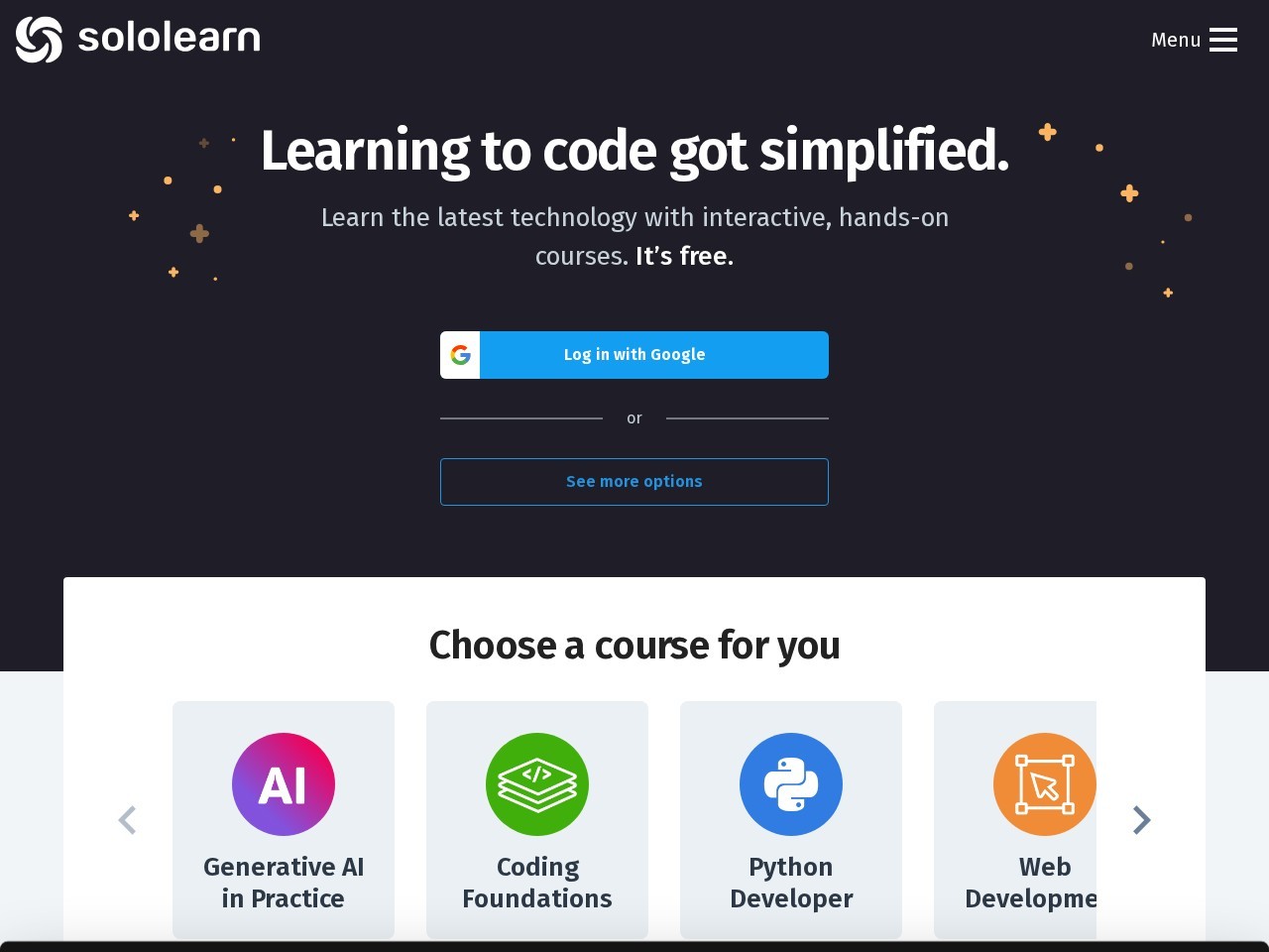 SoloLearn – 编程语言学习平台