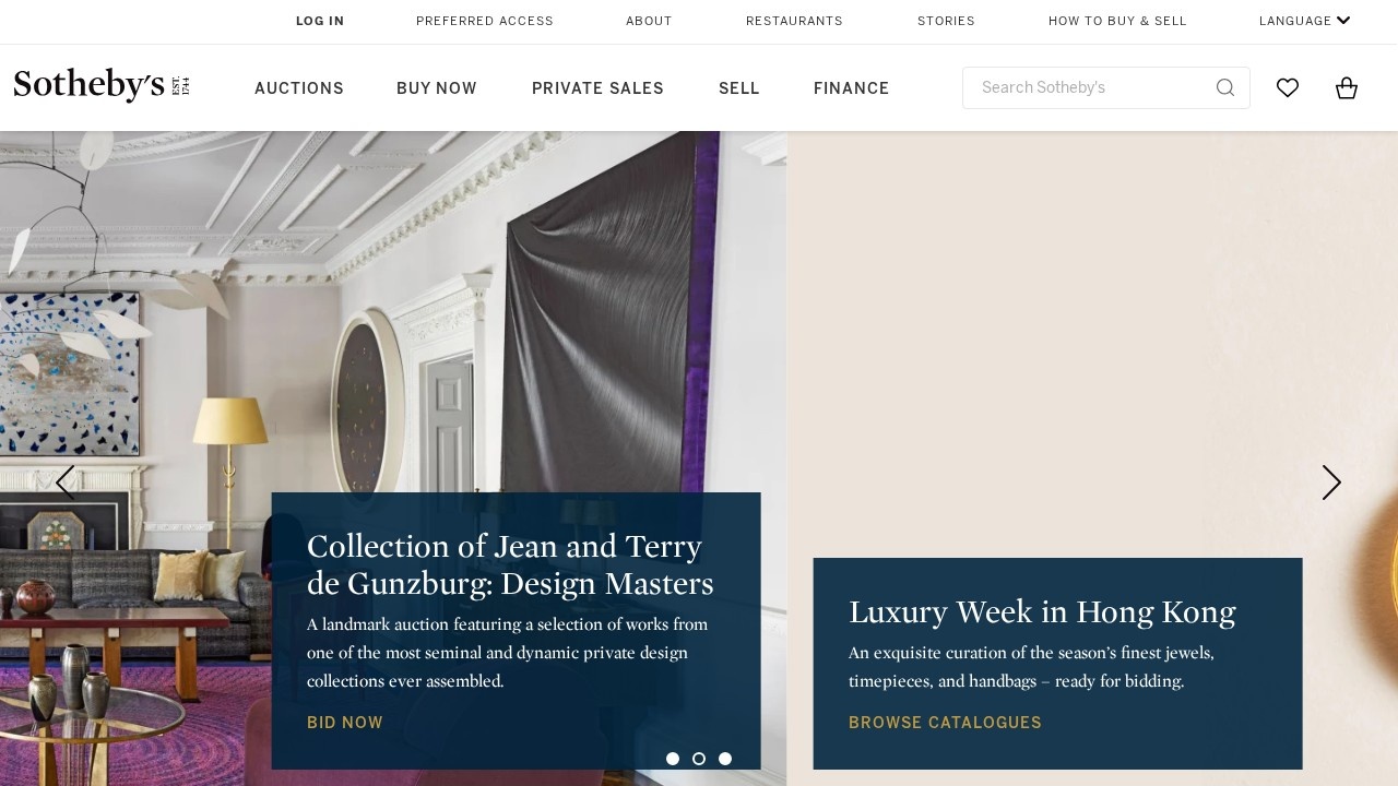 苏富比 (Sotheby's)