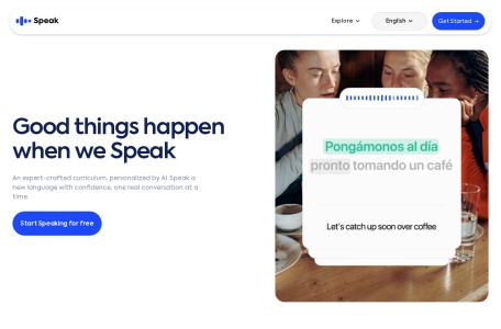 Speak – Ai口语陪练