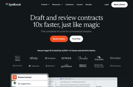 Spellbook – AI法律合同助手