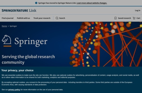 Springer – 全球领先的学术出版机构