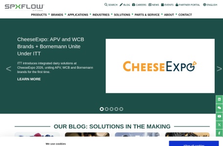 SPX FLOW – 全球工业处理解决方案提供商