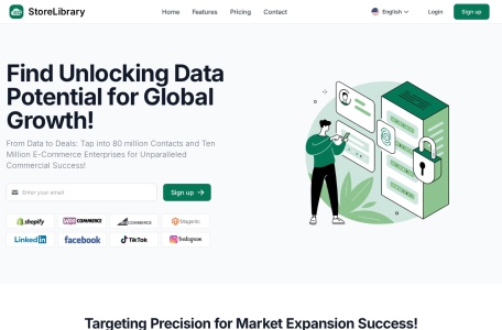 StoreLibrary_StoreLibrary能助你轻松高效地搜索千万级电商网站信息和亿级联系人数据，精准地筛选潜在用户，获取商业机会