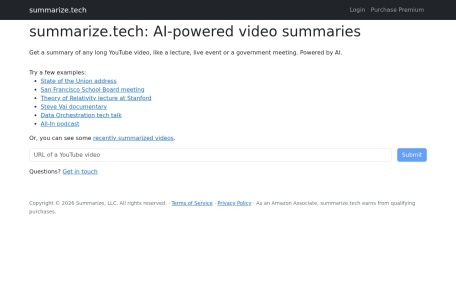 summarize.tech: AI