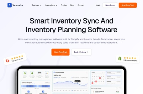 Sumtracker: Inventory Management Software for Shopify brands