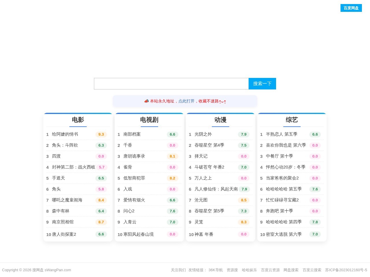 搜网盘