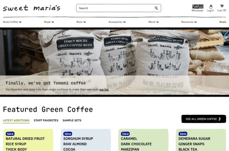 Sweet Maria's Home Coffee Roasting