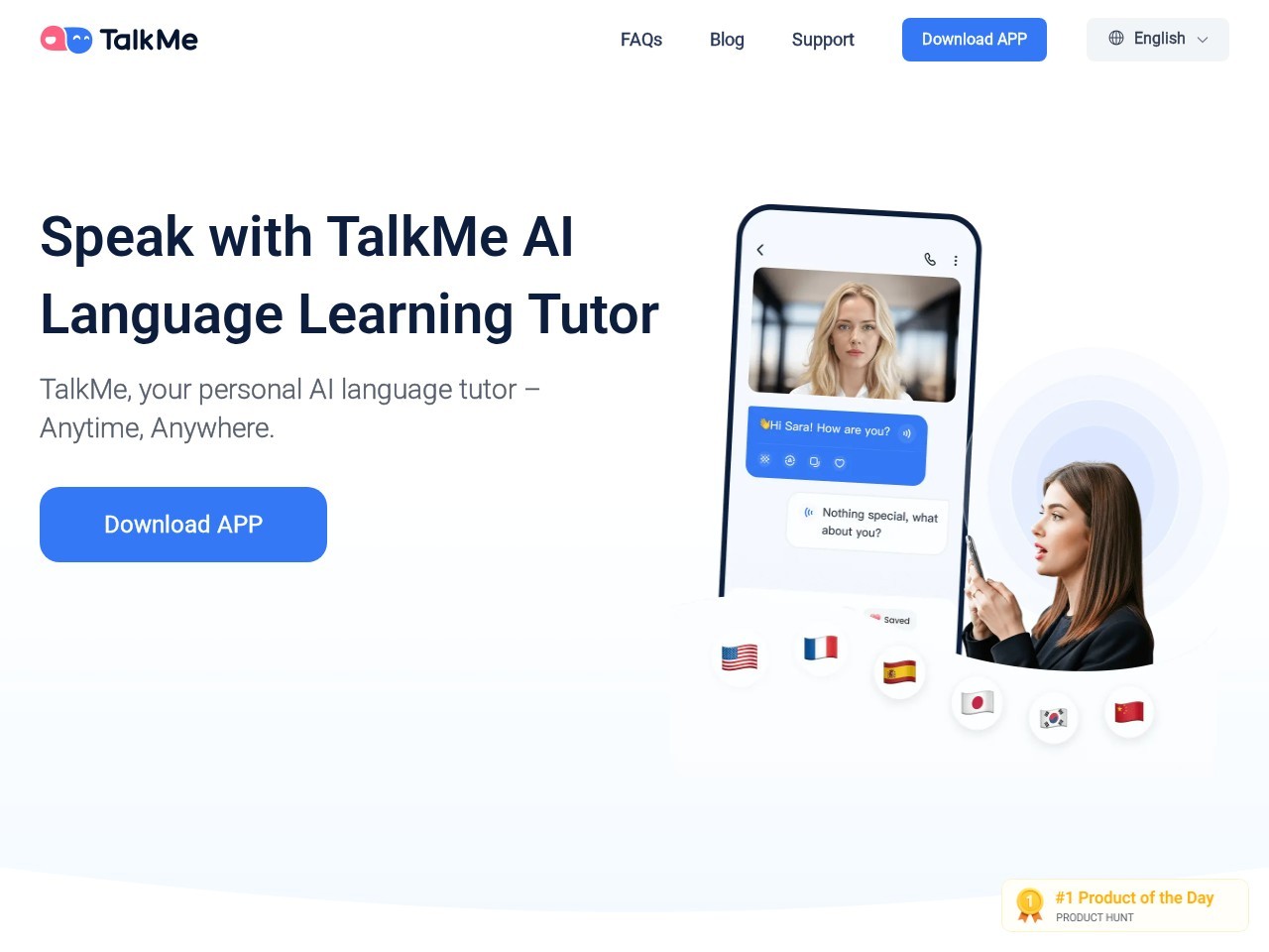 TalkMe AI口语练习