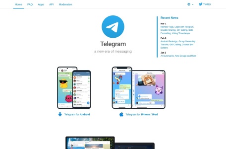 Telegram_跨平台的即时通讯软件