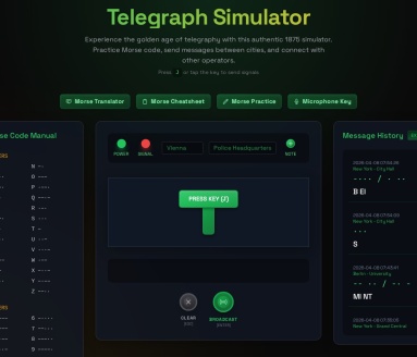 电报模拟器Telegraph Simulator